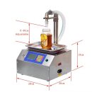 B-Ware - Gewichtsbasiertes Abfüllgerät für Gel und Öl: Dosierfüller Fischer-Lahr FüllTronic LSY12, Edelstahl Wiegefüller für Honig & hoch viskose Flüssigkeiten wie Seife, für Flaschen, Tiegel, Gläser, Dosen, automatische Waage Vorführmodell Gebrauchsspure