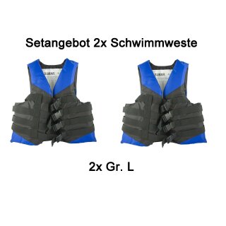 Setangebot 2x Waterski Schwimmweste Gr. L