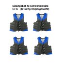 Setangebot 4x Schwimmweste Waterski gr. S