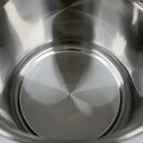 FISCHER-LAHR Edelstahl AISI 304 Honig-Eimer 12 Liter (~16 kg Honig), mit Edelstahl-Deckel, lebensmittelecht, für Honig und Lebensmittel wie Fette, Konditorei-Pasten, kleine Vorteige, Umfüll-Eimer Getränke, Küchen-, Gastro-oder Futter-Eimer