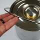 FISCHER-LAHR Edelstahl AISI 304 Honig-Eimer 12 Liter (~16 kg Honig), mit Edelstahl-Deckel, lebensmittelecht, für Honig und Lebensmittel wie Fette, Konditorei-Pasten, kleine Vorteige, Umfüll-Eimer Getränke, Küchen-, Gastro-oder Futter-Eimer