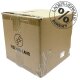 FISCHER-LAHR Edelstahl AISI 304 Honig-Eimer 12 Liter (~16 kg Honig), mit Edelstahl-Deckel, lebensmittelecht, für Honig und Lebensmittel wie Fette, Konditorei-Pasten, kleine Vorteige, Umfüll-Eimer Getränke, Küchen-, Gastro-oder Futter-Eimer