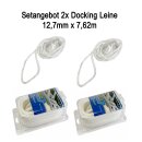 2x Fender & Festmacherleine Nylon Docking-Leine...