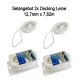 2x Fender & Festmacherleine Nylon Docking-Leine 12,7?mm (1/2?) – 7,62?m weiß – UV-beständig & reißfest