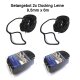 2x Fender & Festmacherleine Nylon Docking-Leine 9,5 mm (3/8") – 6 m schwarz– UV-beständig & reißfest – Ideal für Schlauchboote