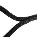 4x Fender & Festmacherleine Nylon Docking-Leine 9,5 mm (3/8") – 6 m schwarz– UV-beständig & reißfest – Ideal für Schlauchboote