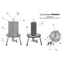 B-Ware Fischer-Lahr Wasserdruck- Obstpresse 40 L, Edelstahl - mit leichten Gebrauchsspuren