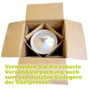 B-Ware Fischer-Lahr Wasserdruck- Obstpresse 40 L, Edelstahl - mit leichten Gebrauchsspuren