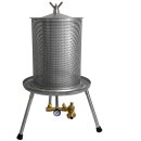 B-Ware Fischer-Lahr Wasserdruck- Obstpresse 40 L, Edelstahl - mit leichten Gebrauchsspuren