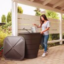 GRAF / GARANTIA Regentonne eckig, IBIZA 200 Liter grau,...