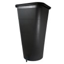 GRAF / GARANTIA Regentonne eckig, IBIZA 200 Liter grau, Regenfass umweltfreundlich aus recyceltem PP, made in Germany