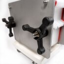 B-Ware Schichtenfilter: Wein-Filter Maschine, Liköre-Filter, 10 Schichten 20x20, 100 l/h, Impellerpumpe, ohne Bypass, mit NBR-Impeller (versandkostenfrei)* - mit Gebrauchsspuren