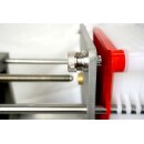 B-Ware Schichtenfilter: Weinfilter-Maschine, 20x20 Weinfilter für max.20 Schichten, inkl. 11 Filterplatten, ohne Pumpe, 400 l/h (je nach Pumpenleistung), Edelstahl-Gehäuse, fahrbar - Rückläufer