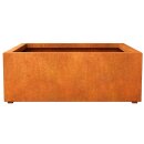 BAJO 7 Corten Metallblumentopf, Design-Objekt aus...