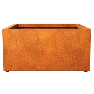 BAJO 9 Corten Metallblumentopf, Design-Objekt aus Corten-Stahl, Materialdicke 2mm, 120x120x60 cm, made in EU (Versand kostenfrei*)