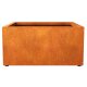 BAJO 9 Corten Metallblumentopf, Design-Objekt aus Corten-Stahl, Materialdicke 2mm, 120x120x60 cm, made in EU (Versand kostenfrei*)