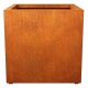 CUBO 4 Corten Metallblumentopf, Design-Objekt aus Corten-Stahl, Materialdicke 2mm, 90x90x90 cm, made in EU (Versand kostenfrei*)