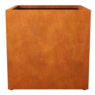 CUBO 5 Corten Metallblumentopf, Design-Objekt aus Corten-Stahl, Materialdicke 2mm, 120x120x120 cm, made in EU (Versand kostenfrei*)