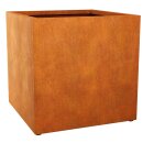 CUBO 5 Corten Metallblumentopf, Design-Objekt aus Corten-Stahl, Materialdicke 2mm, 120x120x120 cm, made in EU (Versand kostenfrei*)