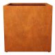 CUBO 5 Corten Metallblumentopf, Design-Objekt aus Corten-Stahl, Materialdicke 2mm, 120x120x120 cm, made in EU (Versand kostenfrei*)