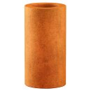 CIRCULO 2 Corten Rund Metallblumentopf, Design-Objekt aus...