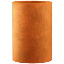 CIRCULO 6 Corten Rund Metallblumentopf, Design-Objekt aus...