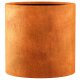 CIRCULO 9 Corten Rund Metallblumentopf, Design-Objekt aus Corten-Stahl, Materialdicke 2mm, 90x90 cm