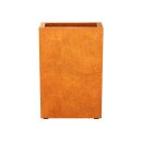 ESTRECHO 1 Corten Metallblumentopf, Design-Objekt aus...