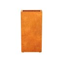 ESTRECHO 2 Corten Metallblumentopf, Design-Objekt aus...
