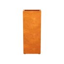 ESTRECHO 3 Corten Metallblumentopf, Design-Objekt aus...