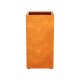 ESTRECHO 5 Corten Metallblumentopf, Design-Objekt aus Corten-Stahl, Materialdicke 2mm, 60x60x120 cm