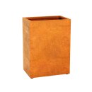 ESTRECHO 11 Corten Metallblumentopf, Design-Objekt aus...