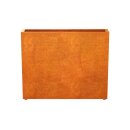 ESTRECHO 20 Corten Metallblumentopf, Design-Objekt aus...