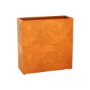 ESTRECHO 24 Corten Metallblumentopf, Design-Objekt aus...