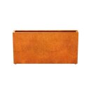 ESTRECHO 25 Corten Metallblumentopf, Design-Objekt aus...