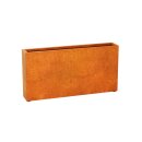 ESTRECHO 25 Corten Metallblumentopf, Design-Objekt aus...