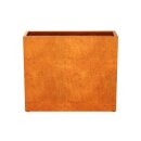 ESTRECHO 30 Corten Metallblumentopf, Design-Objekt aus...