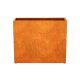 ESTRECHO 30 Corten Metallblumentopf, Design-Objekt aus Corten-Stahl, Materialdicke 2mm, 180x60x150 cm