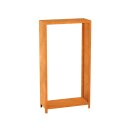 LENA Z2 Corten Holzständer, Design-Objekt aus...