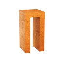 HIERRO 4 Corten Basis Deko-Podest / Sockel / Aufsteller /...