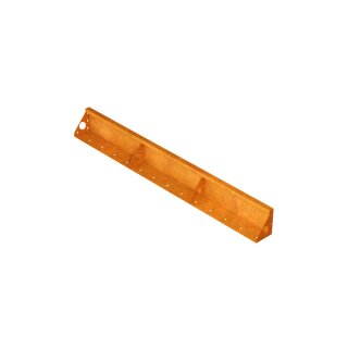 P 1,5 m Corten Garteneinfassung, Rasenkante, Beeteinfassung, Mähkante aus Corten-Stahl, Materialdicke 2mm, 150x15x20 cm