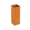 RAPIDO A1 Corten Metallblumentopf, Design-Objekt aus...