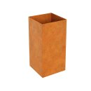 RAPIDO A4 Corten Metallblumentopf, Design-Objekt aus...
