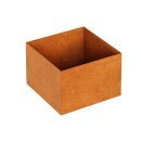 RAPIDO B1 Corten Metallblumentopf, Design-Objekt aus...