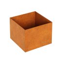 RAPIDO B3 Corten Metallblumentopf, Design-Objekt aus...