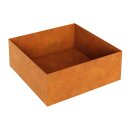 RAPIDO B5 Corten Metallblumentopf, Design-Objekt aus...
