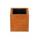 DEPO 1 Corten Corten Metallblumentopf mit Kunststoff-Innenbehälter, Design-Objekt aus Corten-Stahl, Pflanzkübel 45x45x Höhe 45 cm, outdoor und indoor nutzbar,  Materialdicke 2mm, made in EU