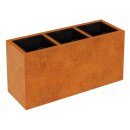 DEPO 10 Corten Metallblumentopf mit...
