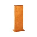 ESPADA A2  Corten Stellwand / Stele geschlossen,...