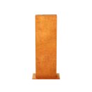 ESPADA A2  Corten Stellwand / Stele geschlossen,...